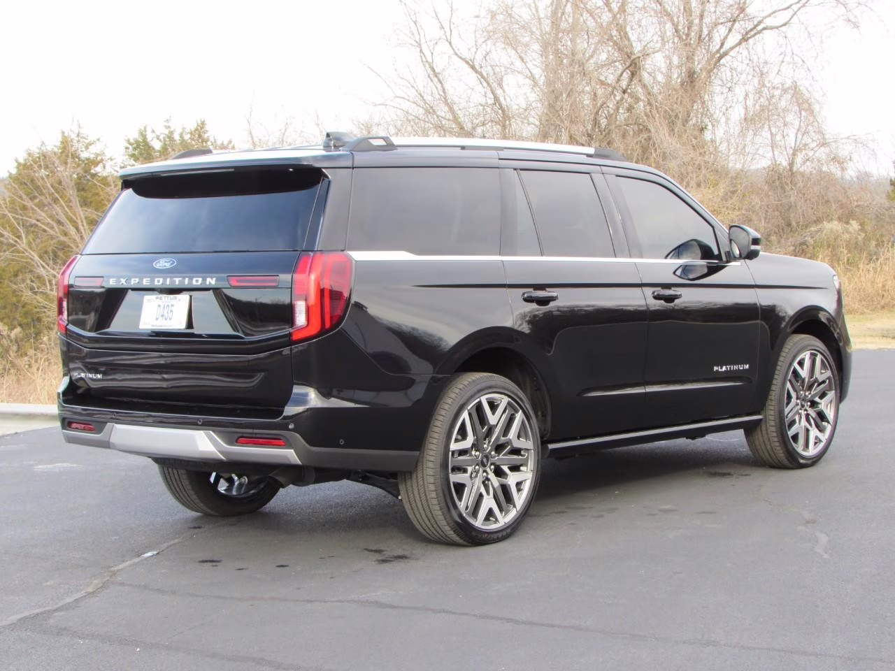 2025 Agate Black Metallic Ford Expedition Platinum 4X4 SUV