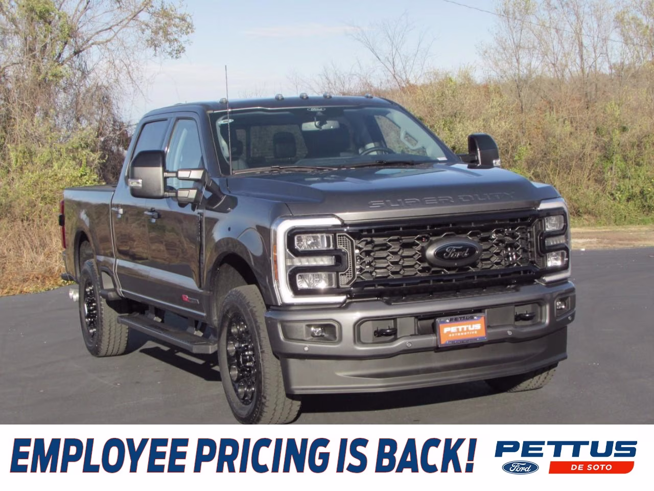 2026 Carbonized Gray Metallic Ford Super Duty F-350 SRW Lariat 4X4 Truck