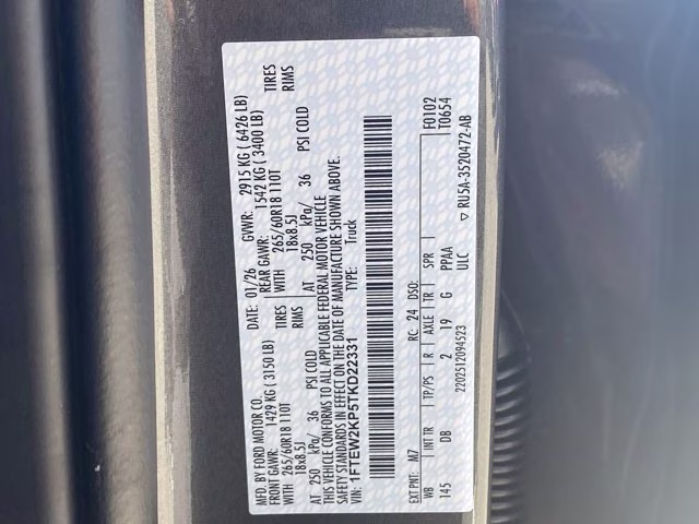 2026 Carbonized Gray Metallic Ford F-150 STX RWD Truck