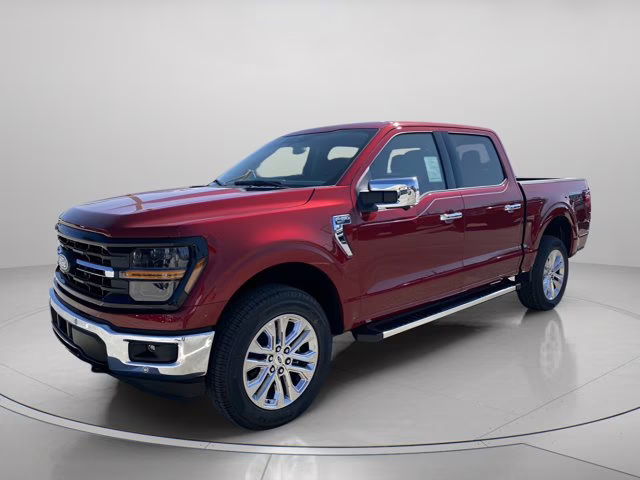 2026 Ruby Red Metallic Tinted Clearcoat Ford F-150 XLT 4X4 Truck