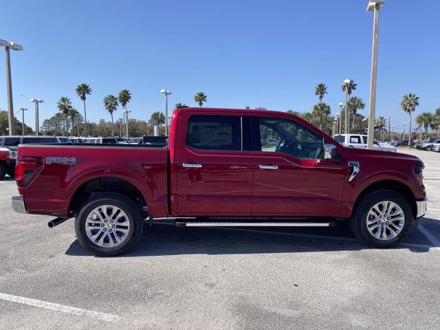 2026 Ruby Red Metallic Tinted Clearcoat Ford F-150 XLT 4X4 Truck