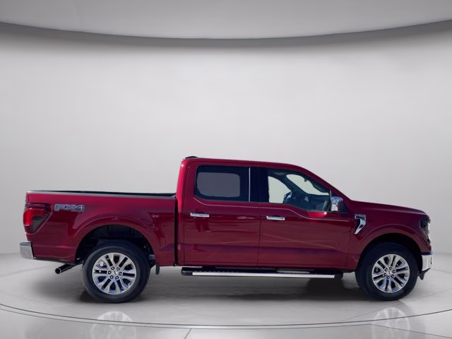 2026 Ruby Red Metallic Tinted Clearcoat Ford F-150 XLT 4X4 Truck