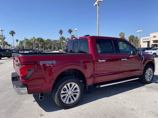 2026 Ruby Red Metallic Tinted Clearcoat Ford F-150 XLT 4X4 Truck