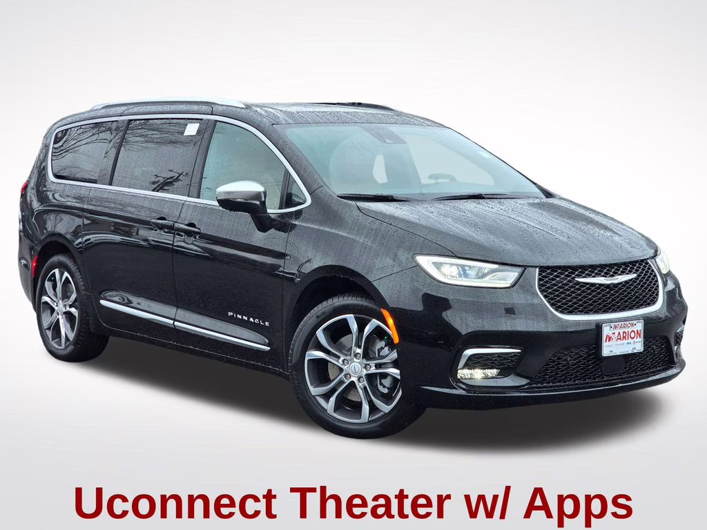 2026 Diamond Black Crystal Pearlcoat Chrysler Pacifica Pinnacle AWD Van