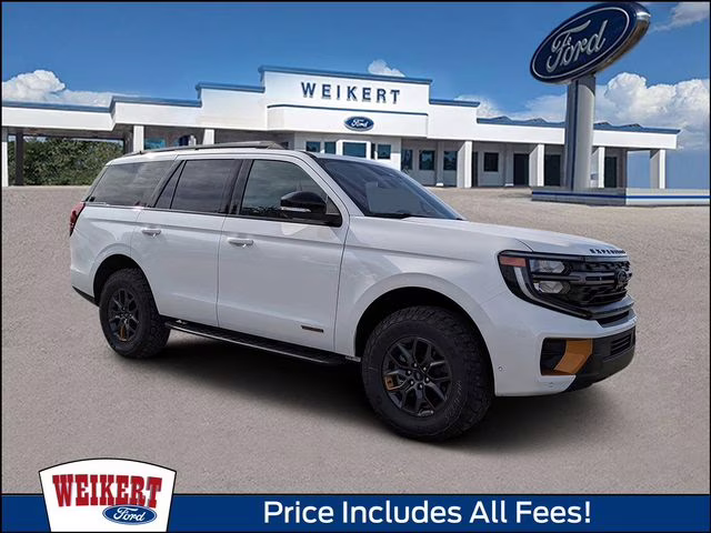 2025 Star White Metallic Tri-Coat Ford Expedition Tremor 4X4 SUV