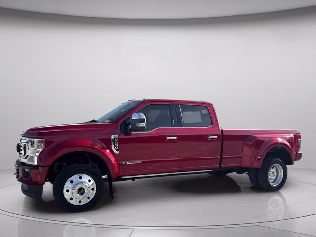 2022 Red Metallic Ford Super Duty F-450 DRW Platinum 4X4 Truck