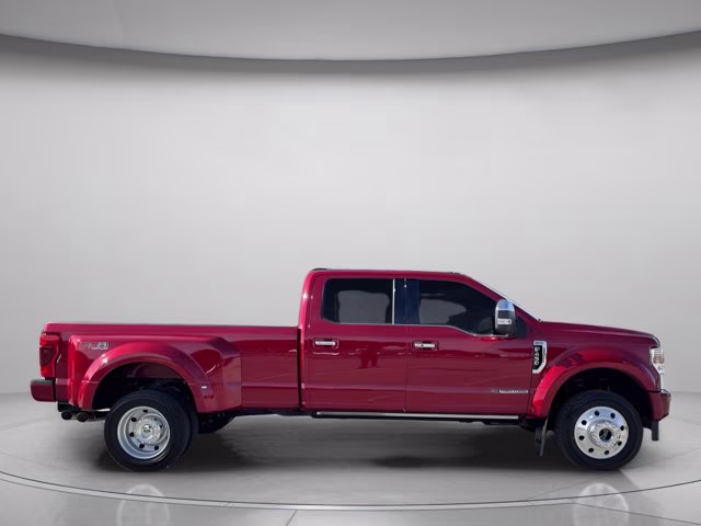 2022 Red Metallic Ford Super Duty F-450 DRW Platinum 4X4 Truck