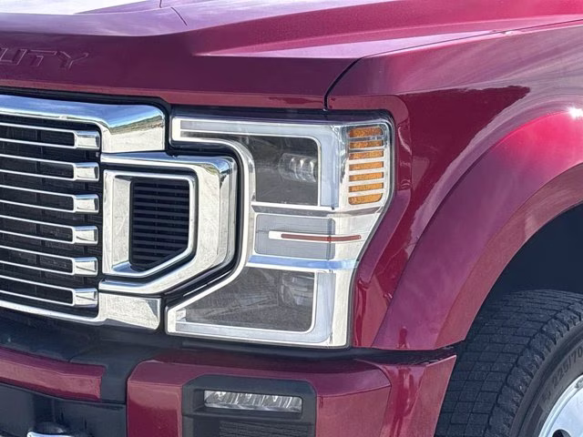 2022 Red Metallic Ford Super Duty F-450 DRW Platinum 4X4 Truck