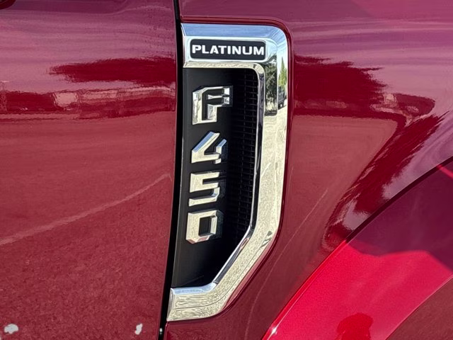2022 Red Metallic Ford Super Duty F-450 DRW Platinum 4X4 Truck