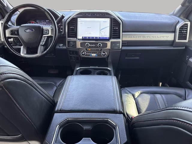 2022 Red Metallic Ford Super Duty F-450 DRW Platinum 4X4 Truck