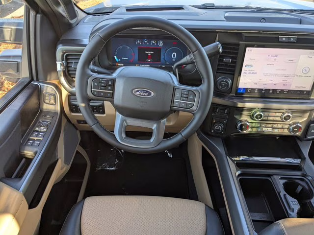 2026 Gray Metallic Ford Super Duty F-350 SRW LARIAT 4X4 Truck