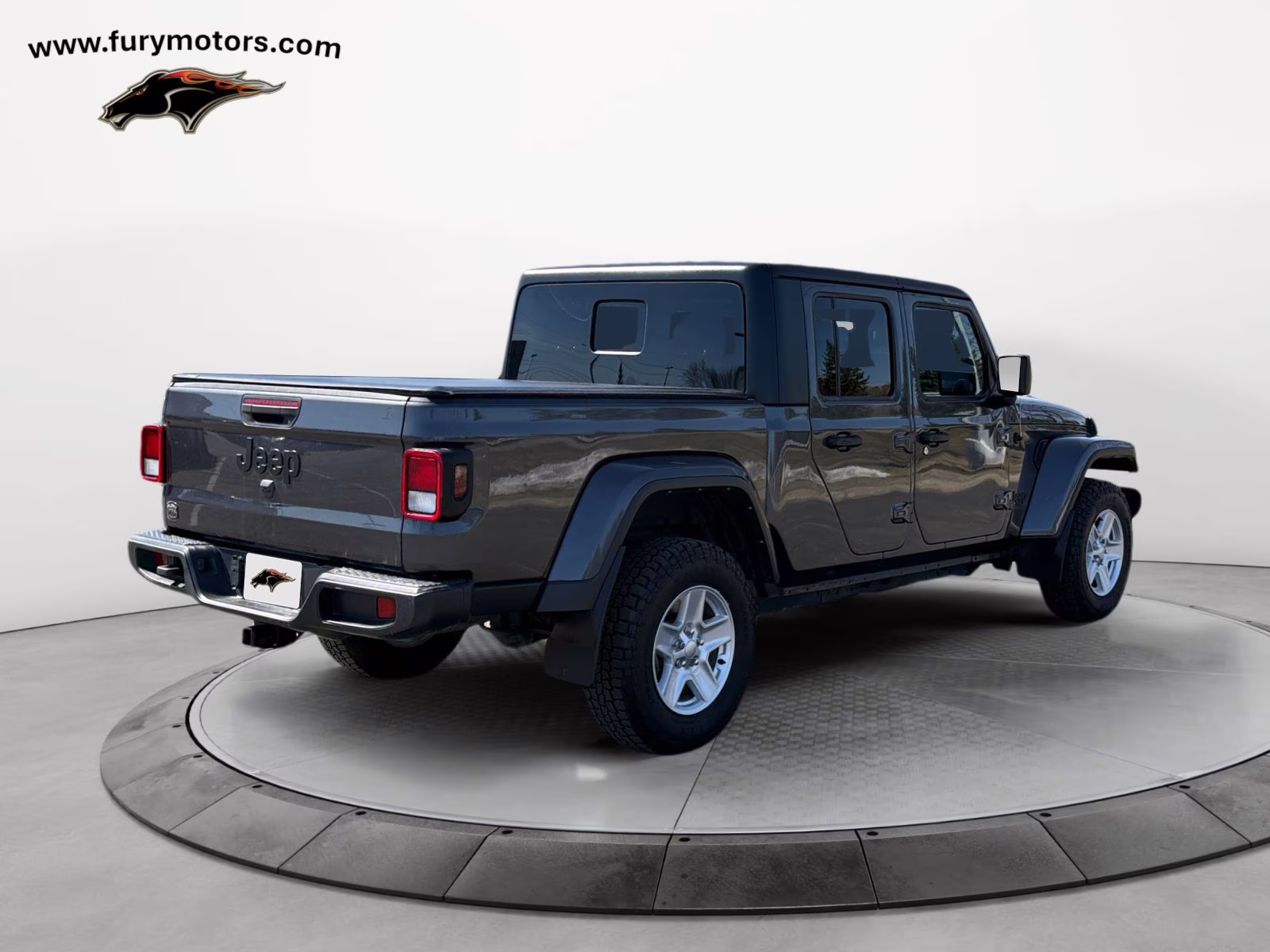 2022 Granite Crystal Metallic Clearcoat Jeep Gladiator Sport 4X4 Truck