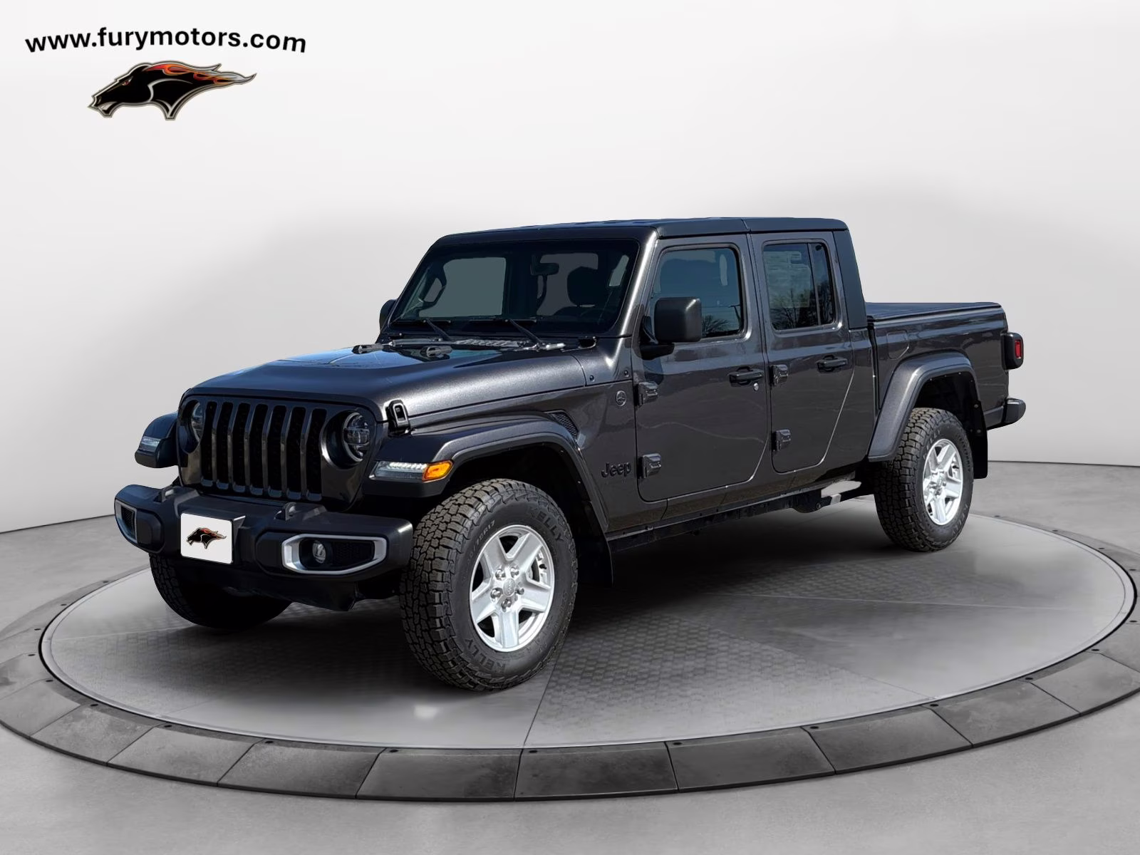 2022 Granite Crystal Metallic Clearcoat Jeep Gladiator Sport 4X4 Truck