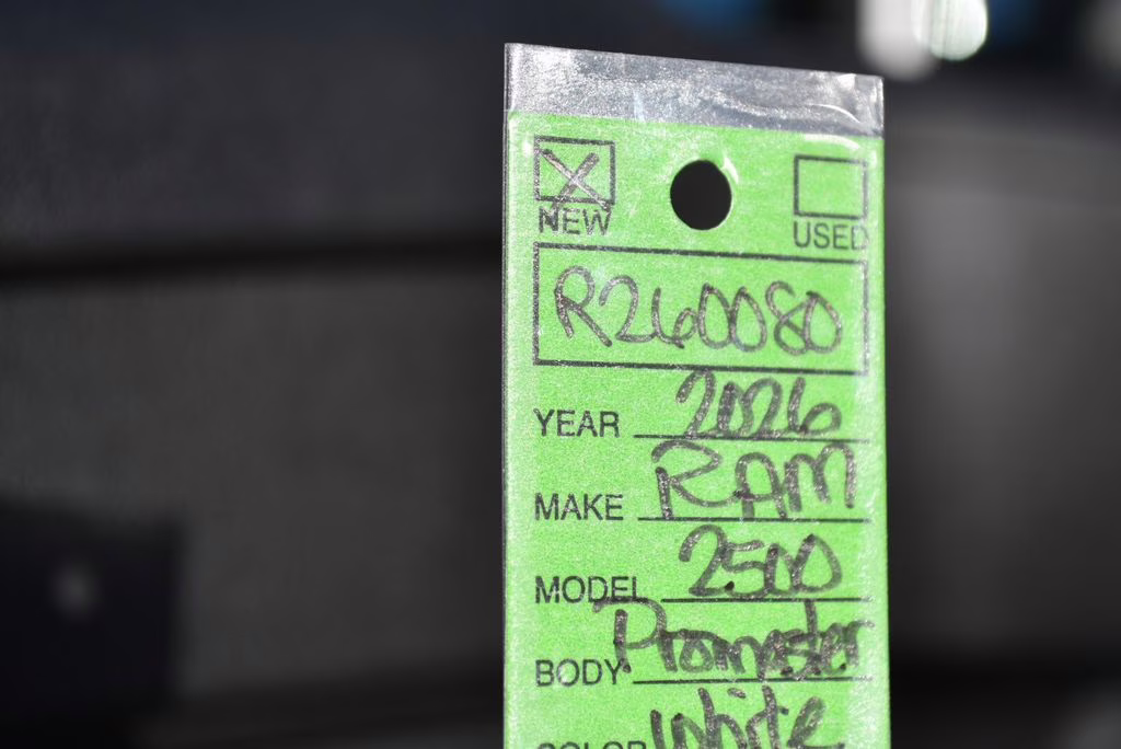 2026 Bright White Clearcoat Ram ProMaster 2500 High Roof FWD Van