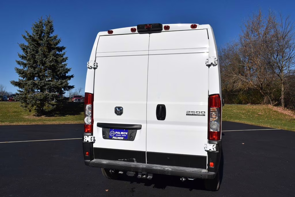 2026 Bright White Clearcoat Ram ProMaster 2500 High Roof FWD Van