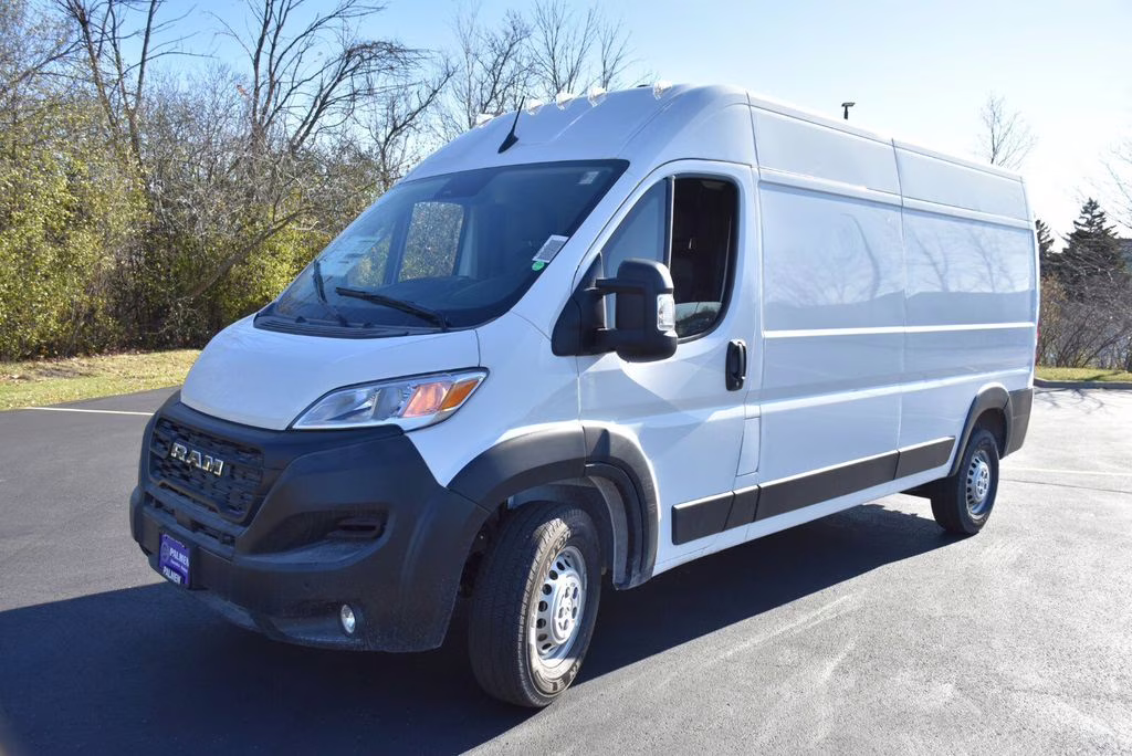 2026 Bright White Clearcoat Ram ProMaster 2500 High Roof FWD Van