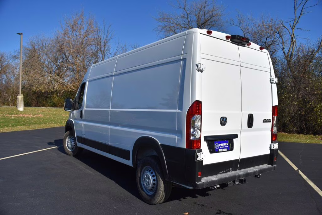 2026 Bright White Clearcoat Ram ProMaster 2500 High Roof FWD Van