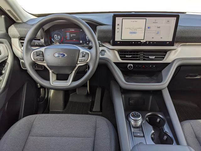 2026 Space White Metallic Ford Explorer Active RWD SUV