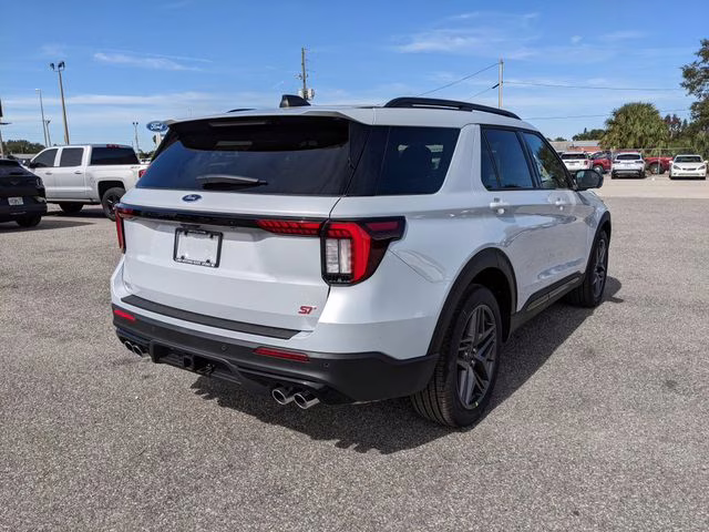 2026 Space White Metallic Ford Explorer ST RWD SUV