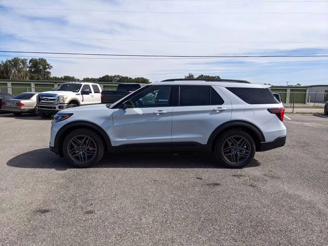 2026 Space White Metallic Ford Explorer ST RWD SUV