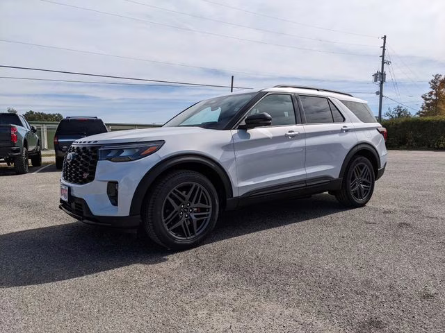 2026 Space White Metallic Ford Explorer ST RWD SUV