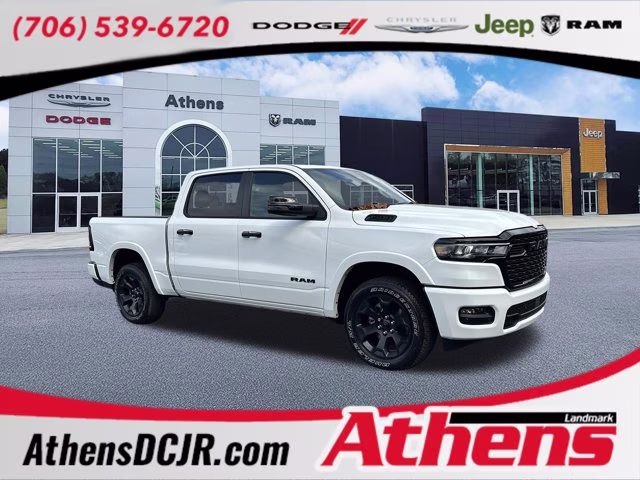 2026 Bright White Clearcoat Ram 1500 Big Horn 4X4 Truck