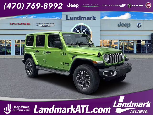 2026 Mojito Clearcoat Jeep Wrangler Sahara 4X4 Convertible
