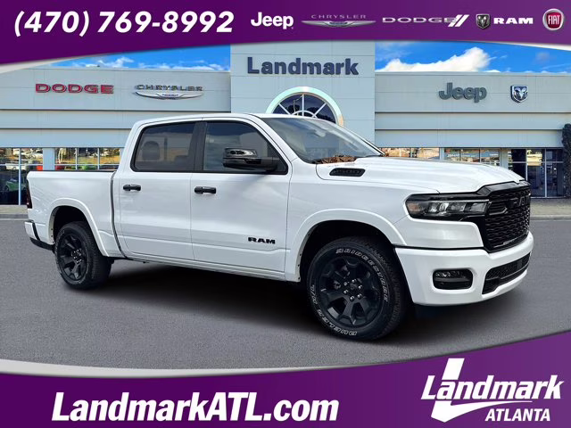 2026 Bright White Clearcoat Ram 1500 Big Horn 4X4 Truck