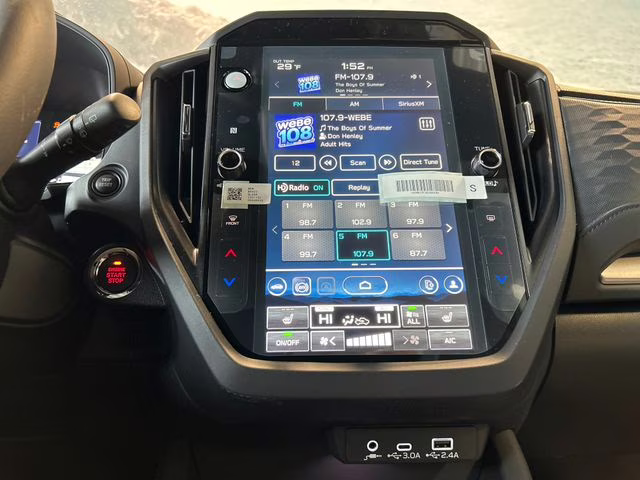 2026 Crystal Black Silica Subaru Forester Premium AWD SUV