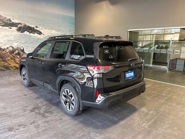 2026 Crystal Black Silica Subaru Forester Premium AWD SUV