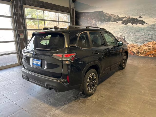 2026 Crystal Black Silica Subaru Forester Premium AWD SUV