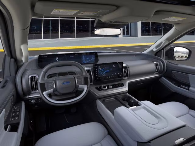 2025 Stone Blue Metallic Ford Expedition Max Platinum 4X4 SUV