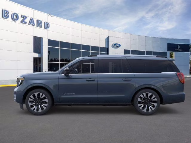 2025 Stone Blue Metallic Ford Expedition Max Platinum 4X4 SUV