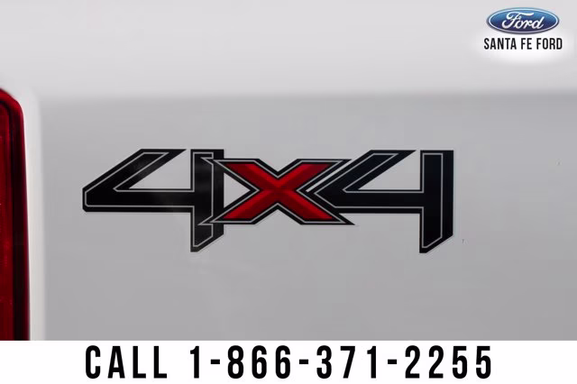 2024 White Ford Ranger XL Leveling Kit Wheel Tire Package 4X4 Truck