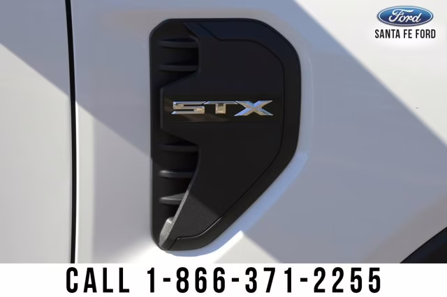 2024 White Ford Ranger XL Leveling Kit Wheel Tire Package 4X4 Truck