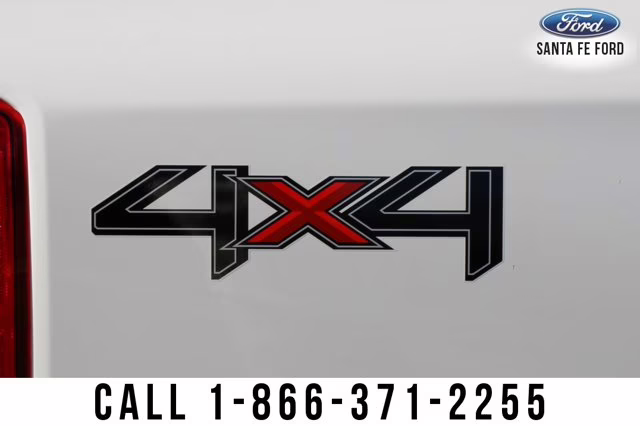 2024 White Ford Ranger XL Leveling Kit Wheel Tire Package 4X4 Truck