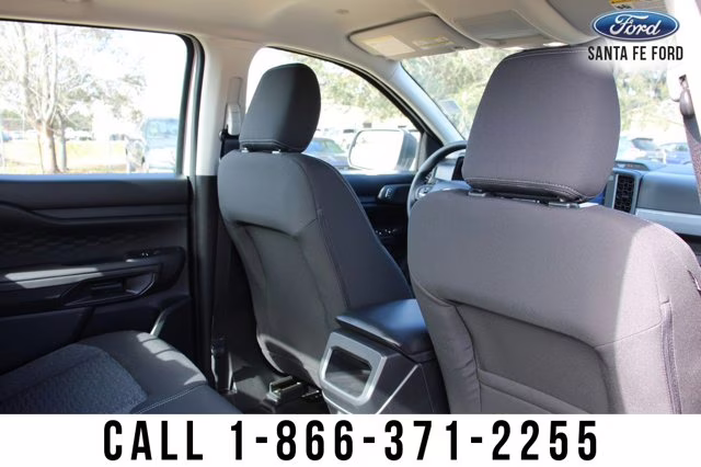 2024 White Ford Ranger XL Leveling Kit Wheel Tire Package 4X4 Truck