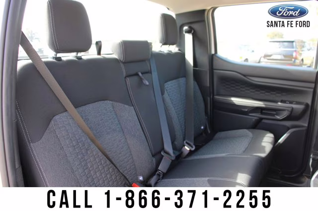 2024 White Ford Ranger XL Leveling Kit Wheel Tire Package 4X4 Truck