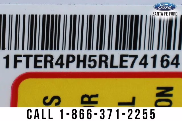 2024 White Ford Ranger XL Leveling Kit Wheel Tire Package 4X4 Truck