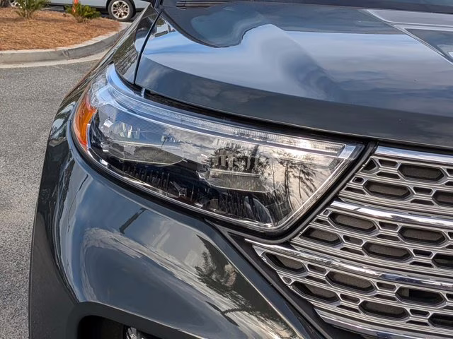2023 Green Metallic Ford Explorer Limited 4X4 SUV