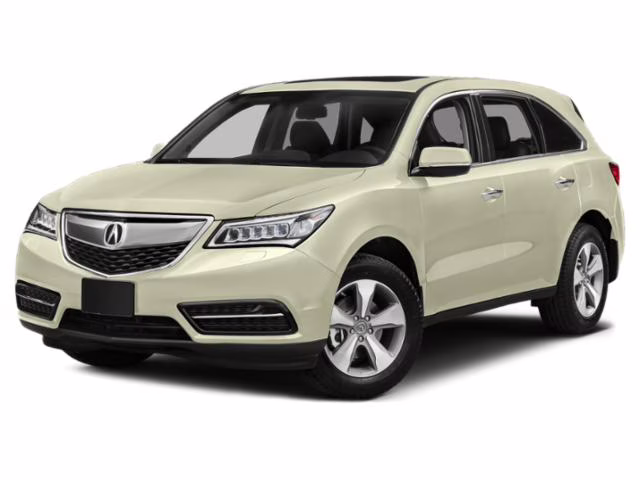 2014 White Acura MDX 3.5L FWD SUV