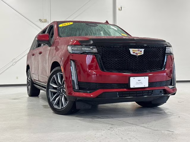 2022 Infrared Tintcoat Cadillac Escalade ESV Sport Platinum 4X4 SUV