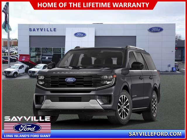 2025 Agate Black Metallic Ford Expedition Platinum 4x4 4X4 SUV