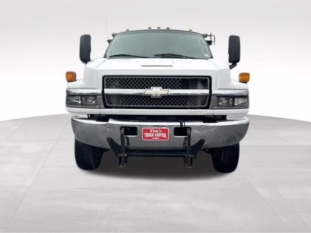 2008 Summit White Chevrolet C4500 Kodiak Duramax Dump truck 4X4 Truck