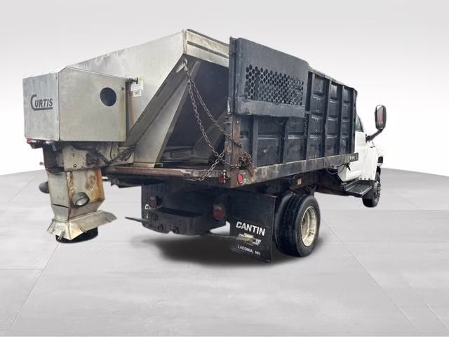 2008 Summit White Chevrolet C4500 Kodiak Duramax Dump truck 4X4 Truck