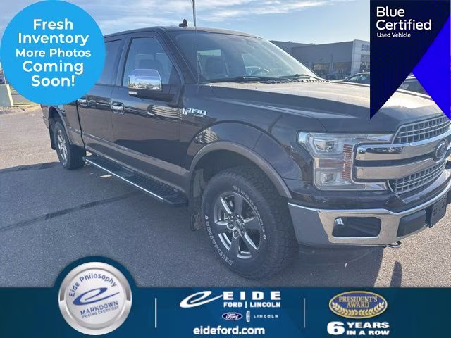 2020 Magma Red Metallic Ford F-150 Lariat 4X4 Truck