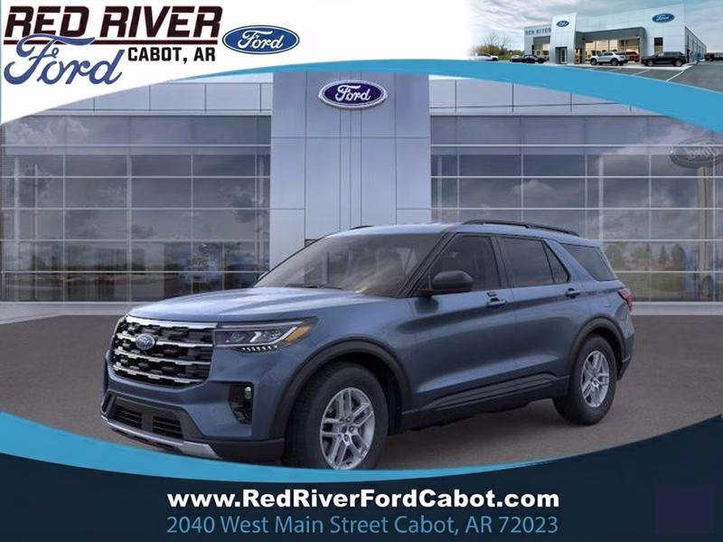 2026 Vapor Blue Metallic Ford Explorer Active w/200A Pkg RWD SUV