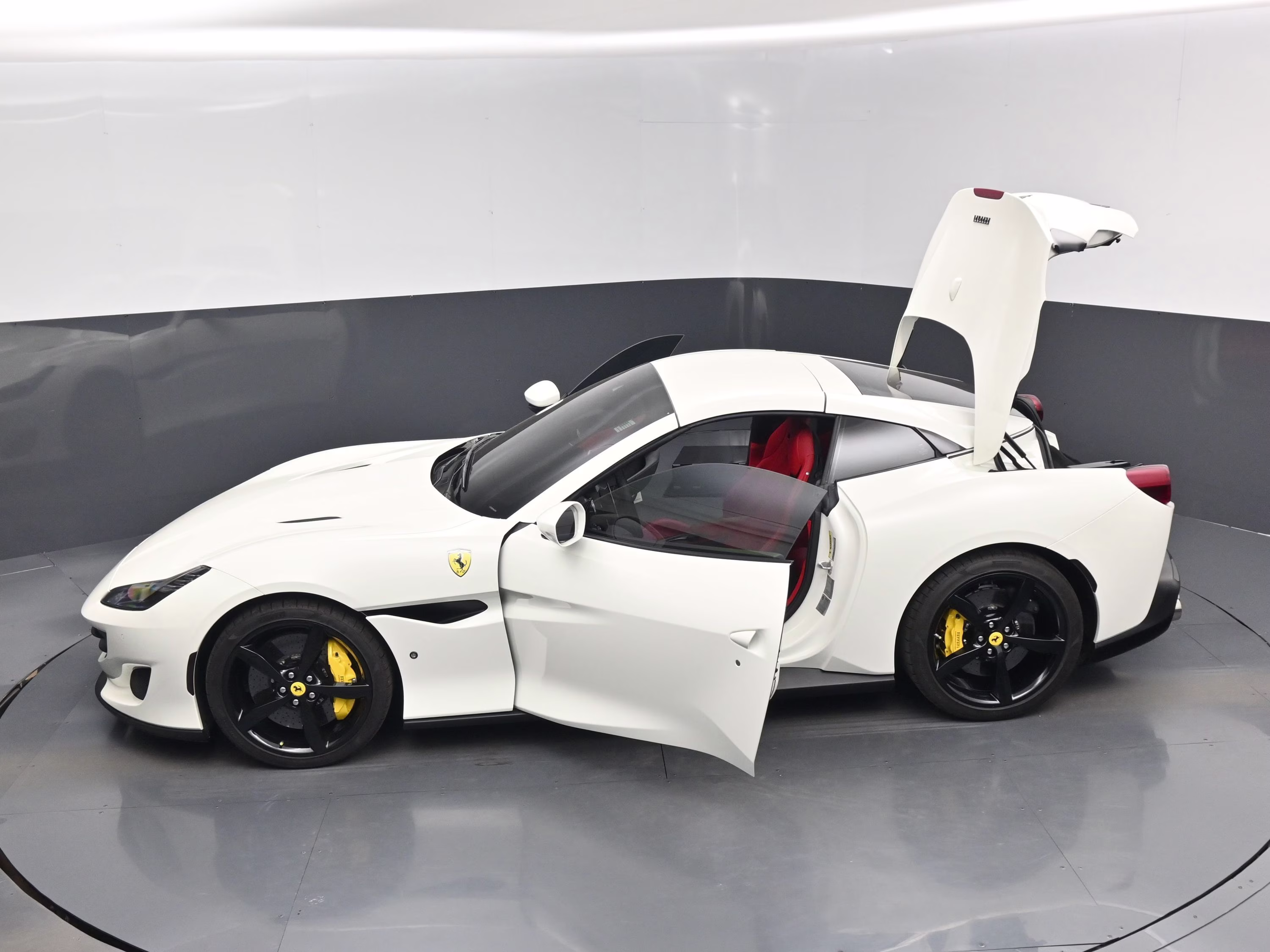 2020 White Ferrari Portofino Base RWD Convertible
