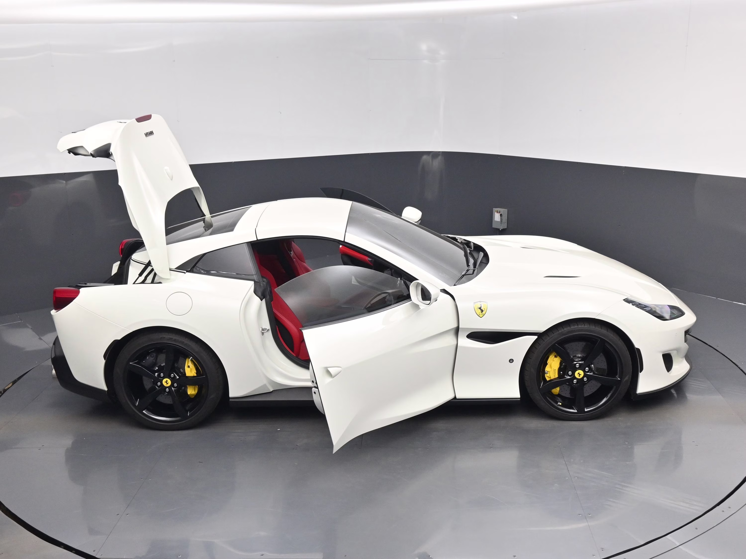 2020 White Ferrari Portofino Base RWD Convertible