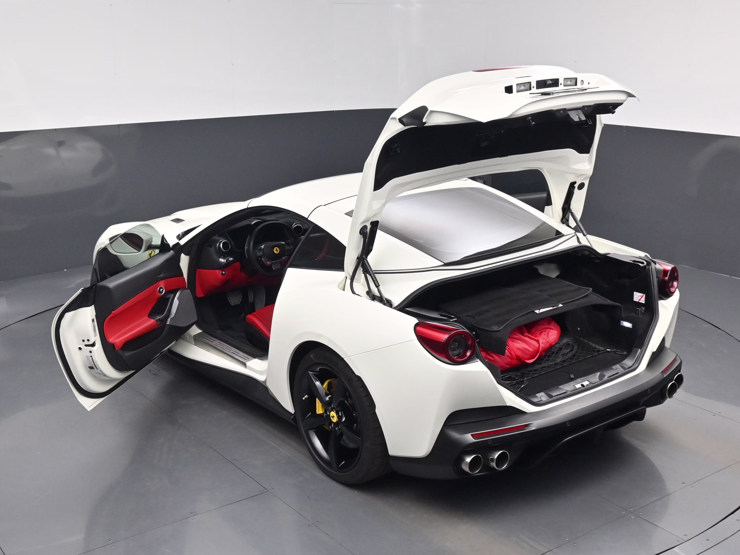 2020 White Ferrari Portofino Base RWD Convertible